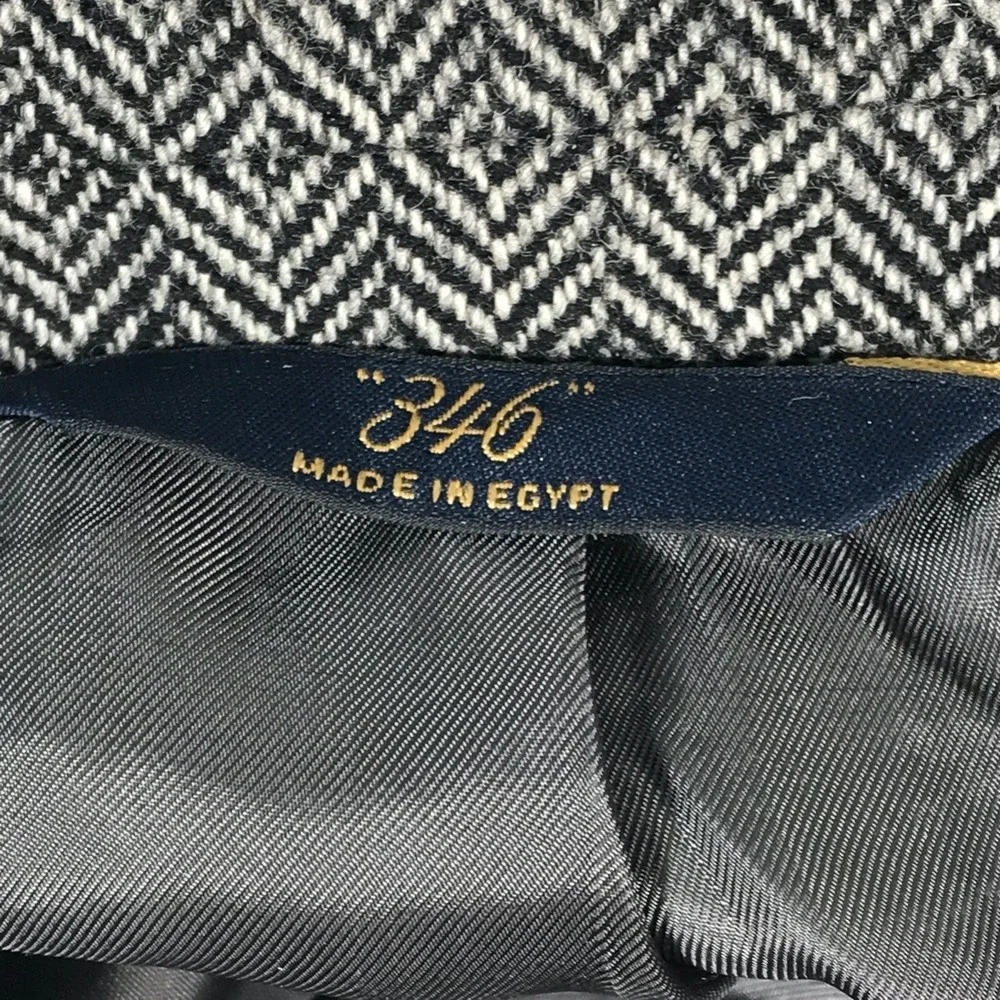 Brooks Brothers Fitzgerald Fit Blazer Sport Coat Men 39R Herringbone Wool Blend
